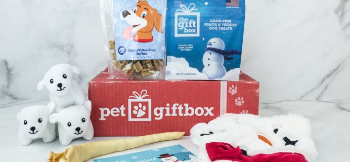 PetGiftBox December 2018 Subscription Box Review + 50% Off Coupon