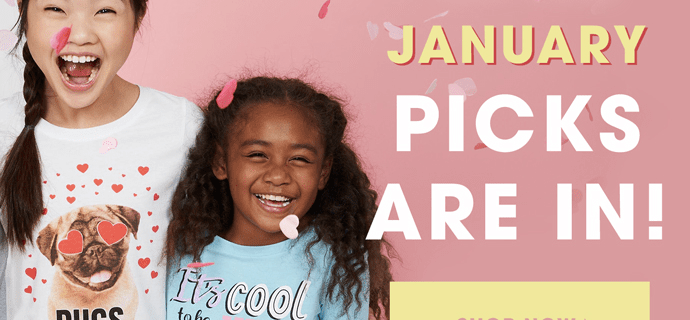 FabKids January 2019 Collection + Coupon!