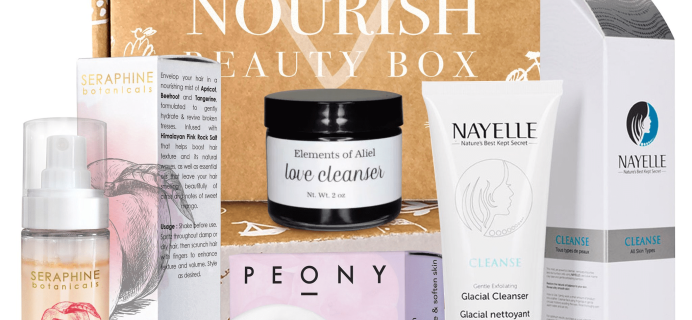 Nourish Beauty Box January 2019 Full Spoilers + Coupon!