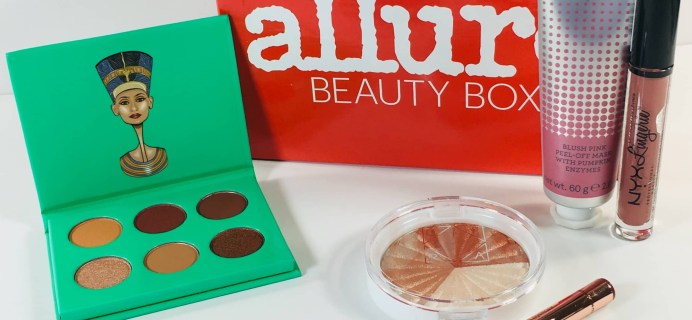 Allure Beauty Box December 2018 Subscription Box Review & Coupon