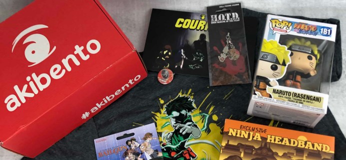 Akibento December 2018 Subscription Box Review & Coupon – COURAGE