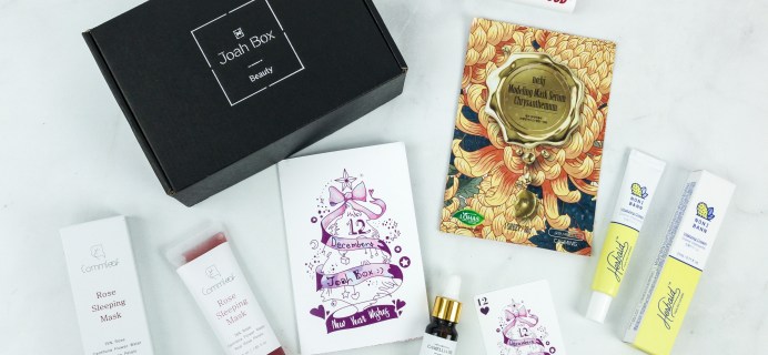 JoahBox December 2018 Subscription Box Review + Coupon