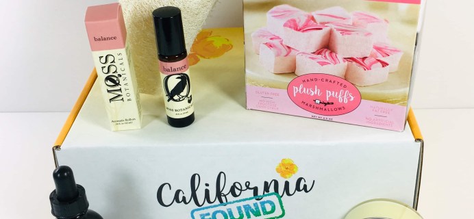 California Found December 2018 Subscription Box Review + Coupon
