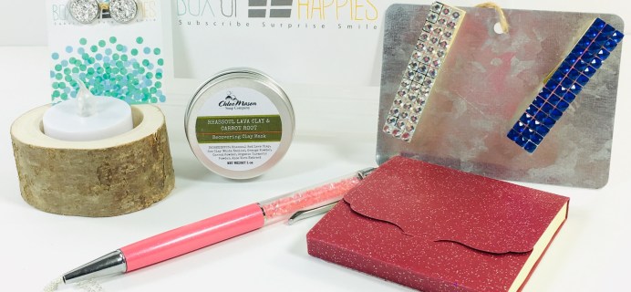 Box of Happies December 2018 Subscription Box Review + Coupon