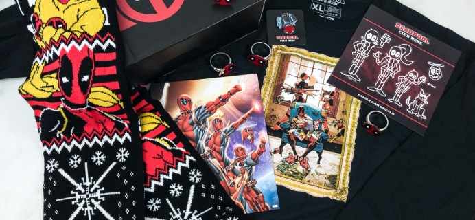 Deadpool Club Merc Winter 2018 Subscription Box Review + Coupon