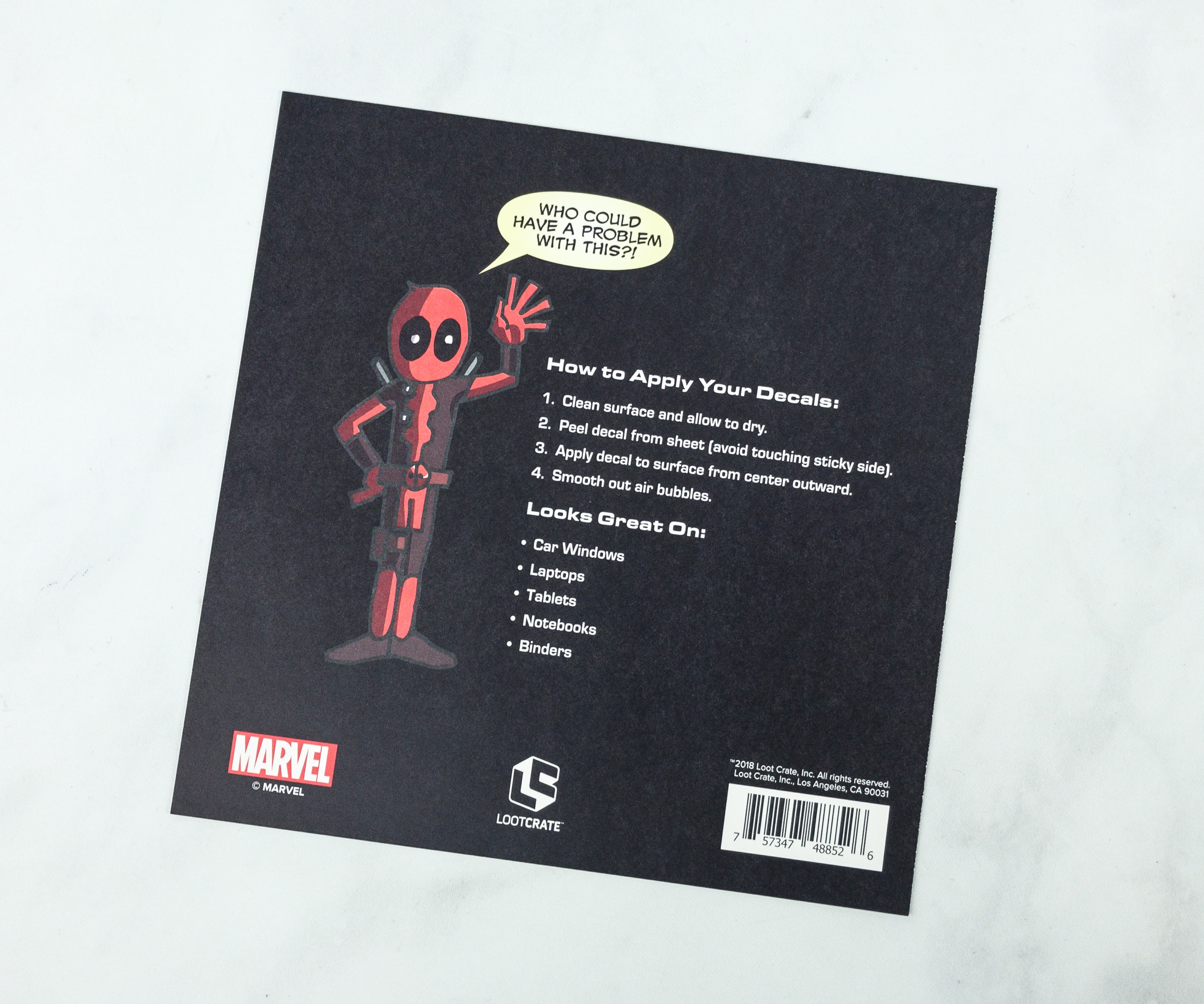 Deadpool Club Merc Winter 2018 Subscription Box Review + Coupon - Hello  Subscription