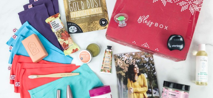 Bless Box December 2018 Subscription Box Review & Coupon