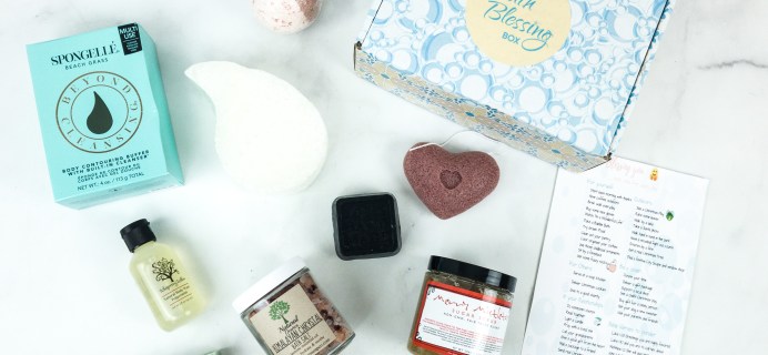 Bath Blessing Box December 2018 Subscription Box Review + Coupon