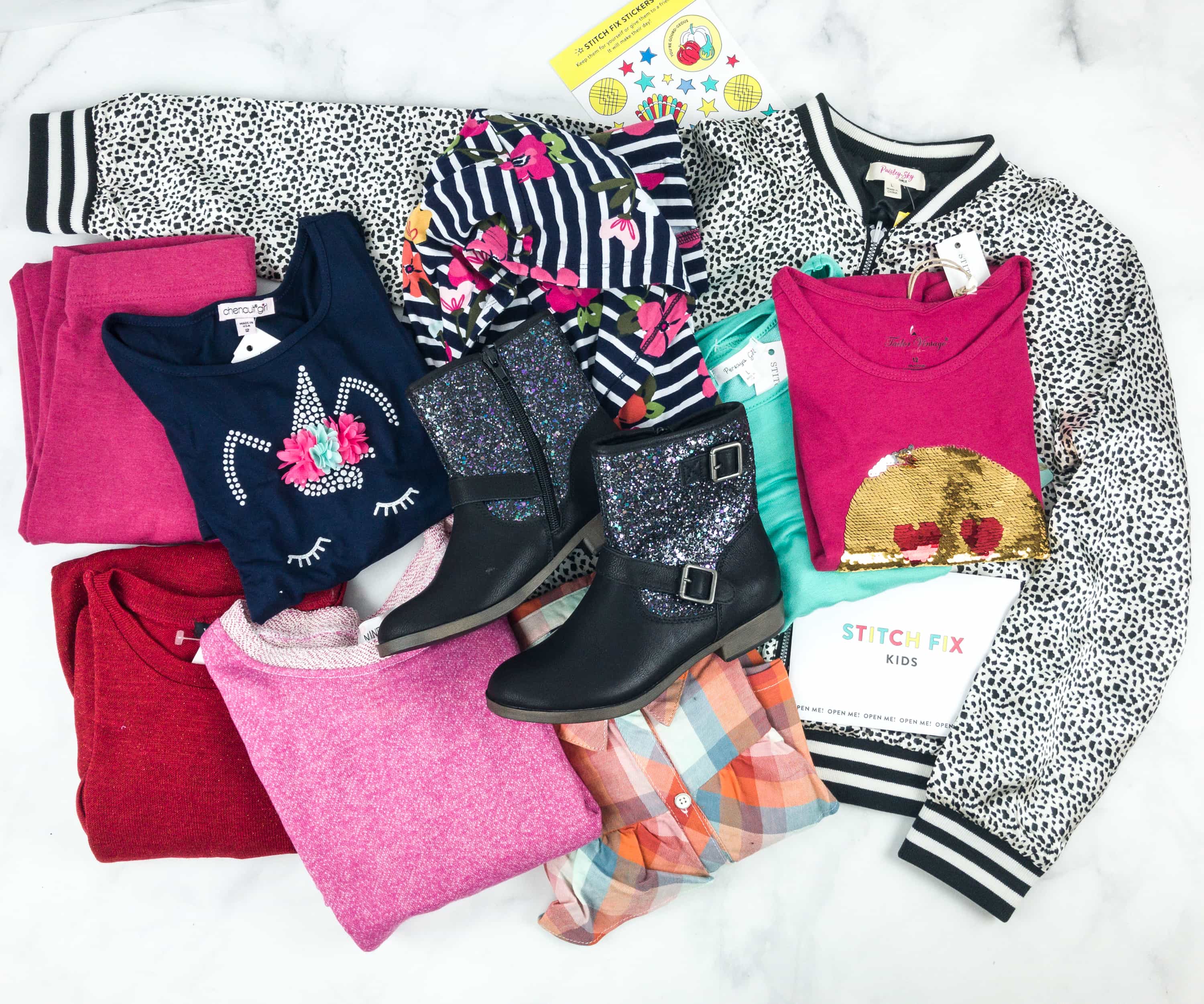 January 2019 Stitch Fix Kids Review - Sweet Purple Tulips