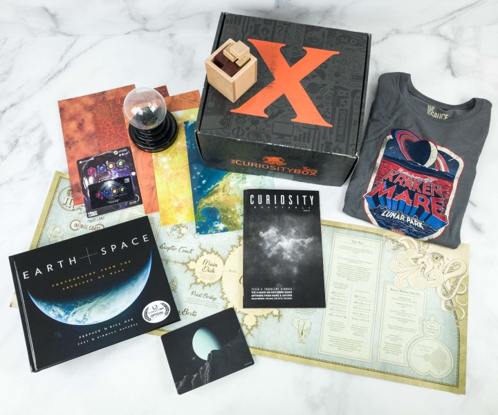 The Curiosity Box by VSauce Subscription Box Review Winter 2018