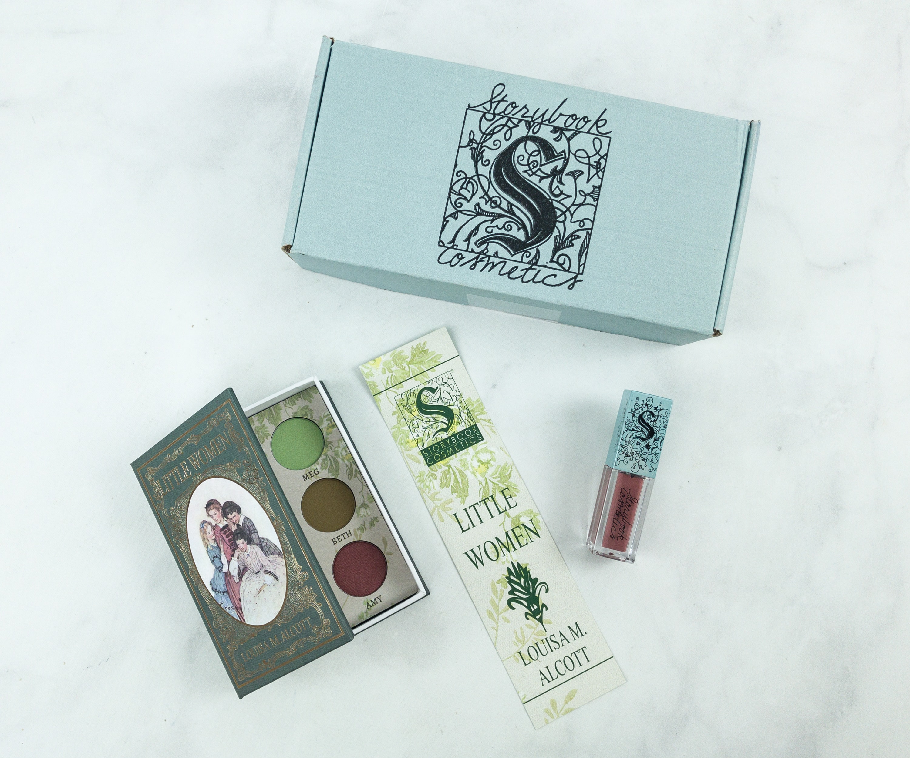 Storybook Club Cosmetics Book Club Box Review LITTLE WOMEN