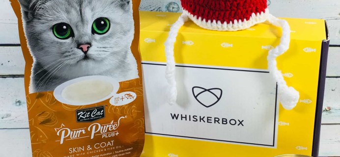 Whiskerbox December 2018 Subscription Box Review + Coupon