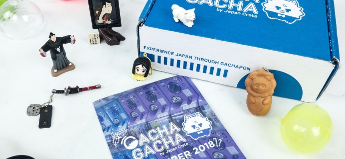 Gacha Gacha Crate December 2018 Subscription Box Review + Coupon