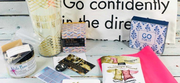 The Introverted Chick January 2019 Subscription Box Review + Coupon