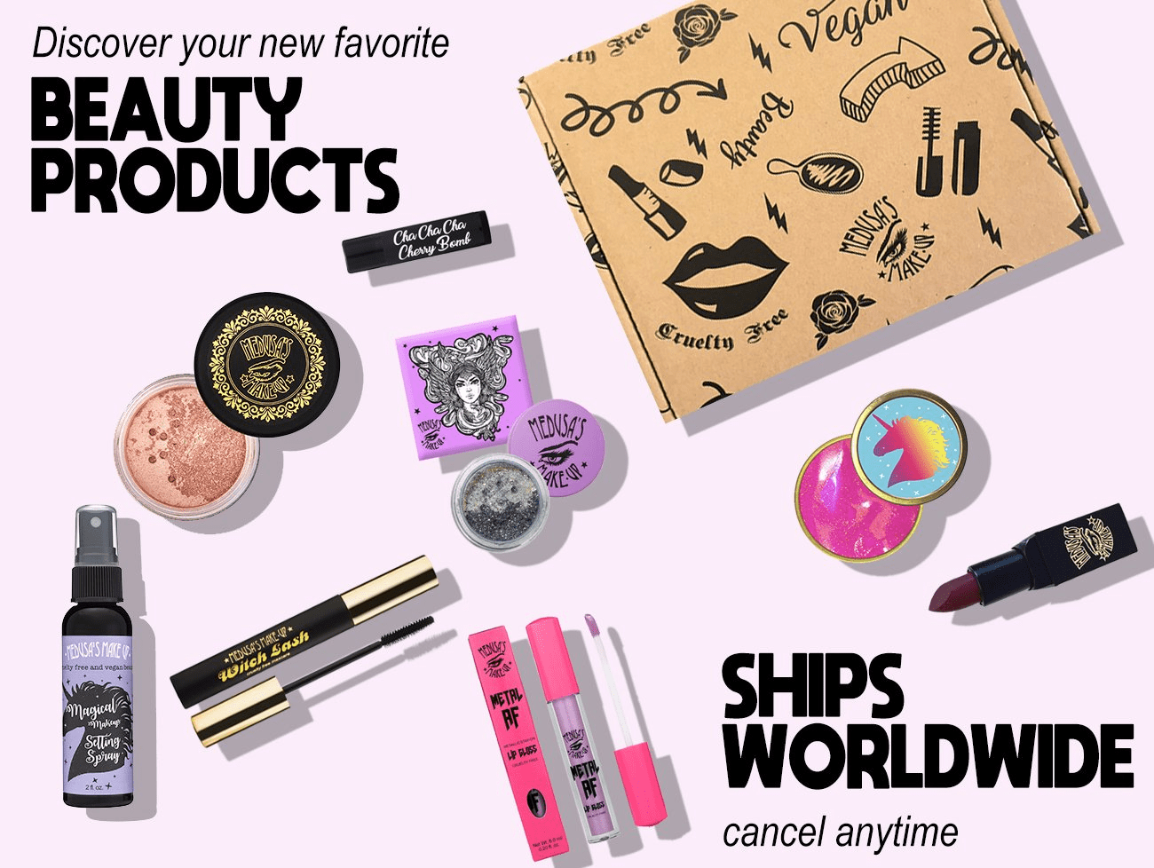 Medusa S Make Up Beauty Box January 2019 Full Spoilers Hello Subscription