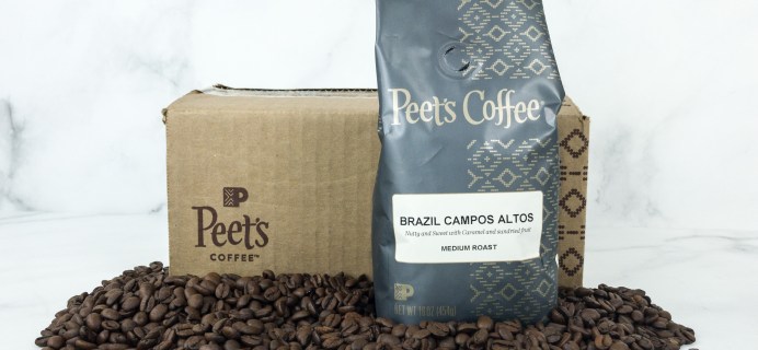 Peet’s Coffee Explorer Series January 2019 Subscription Box Review