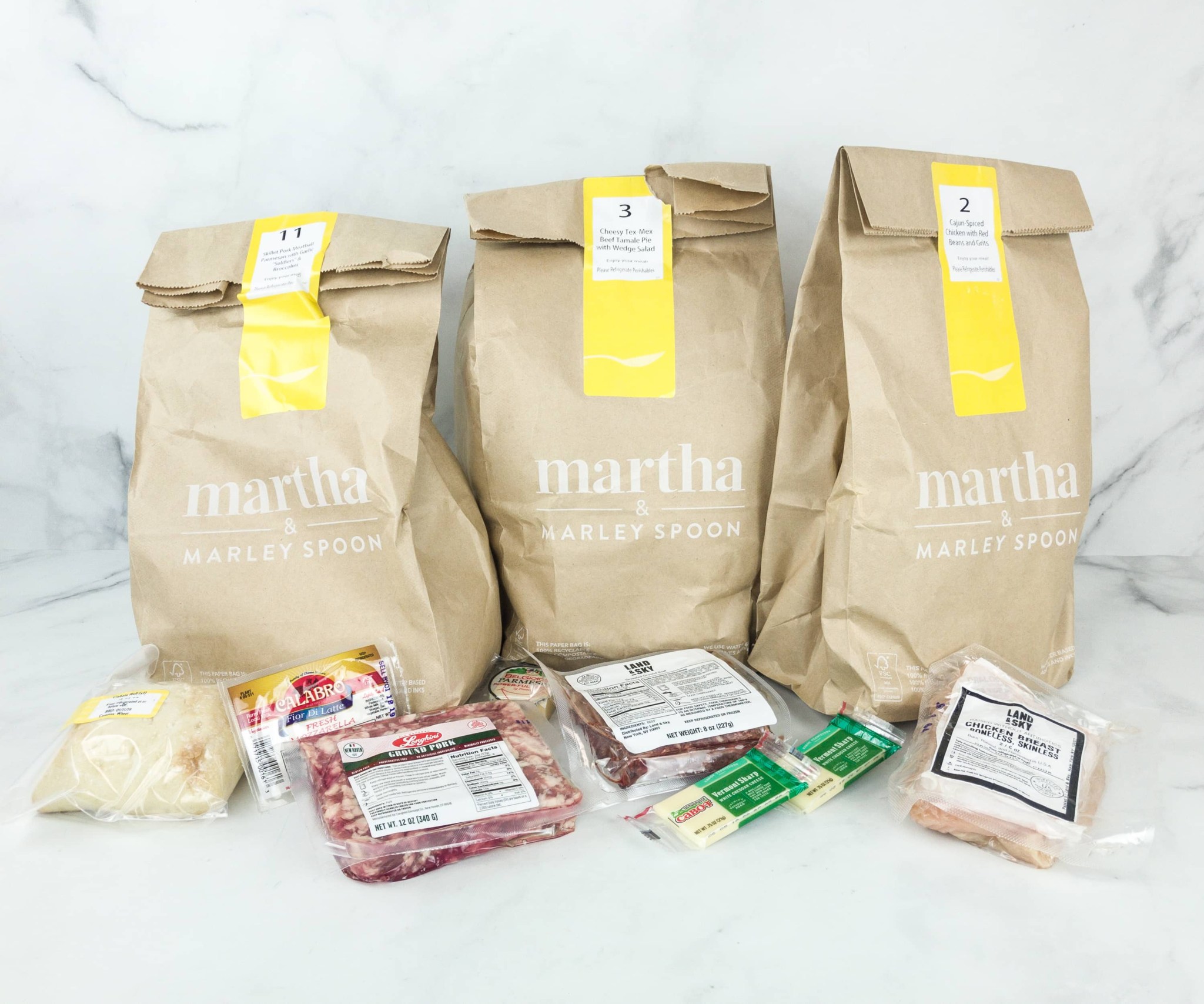 Martha & Marley Spoon January 2019 Review + Coupon hello subscription