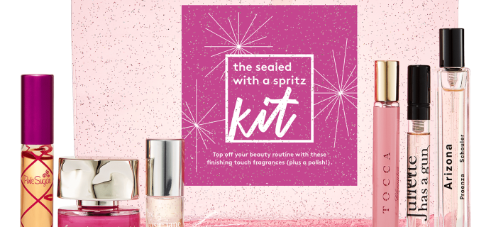 New Birchbox Sealed With a Spritz Kit + Free Gift Coupons!