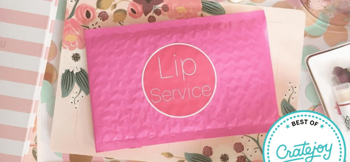 Lip Service Subscription Update!
