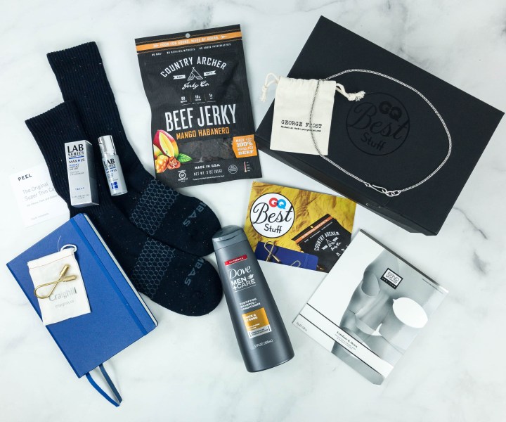 GQ Best Stuff Box Winter 2018 Subscription Box Review Hello Subscription