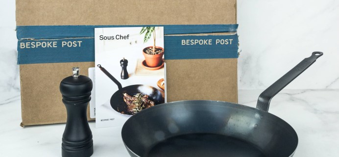 Bespoke Post SOUS CHEF Box Review & Coupon – January 2019