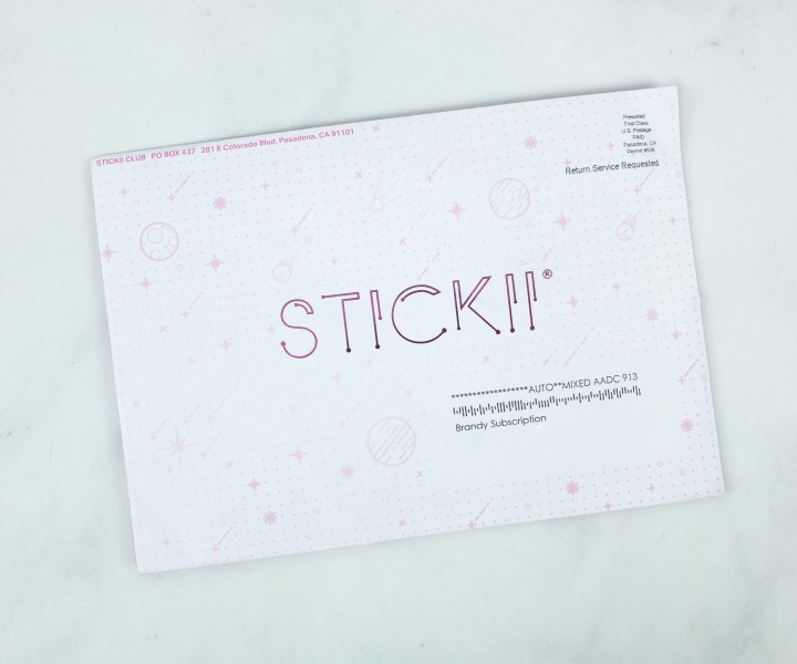 Stickii Club January 2019 Subscription Box Review - Cute Pack! - Hello ...