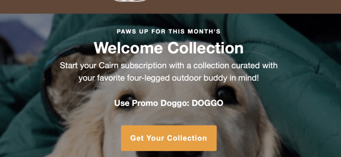 Cairn Coupon: Get The Welcome Dog-Friendly Collection As Your First Box!