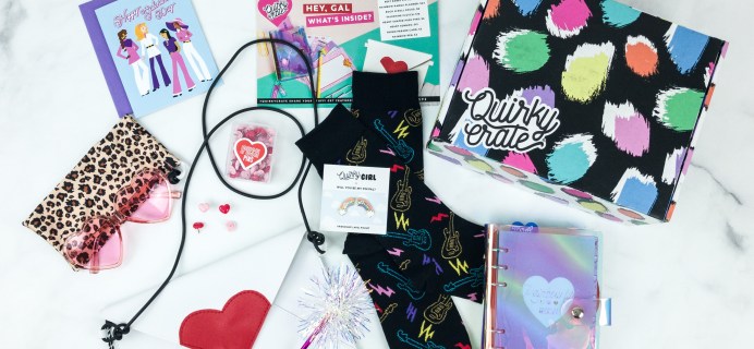 Quirky Crate January 2019 Subscription Box Review + Coupon
