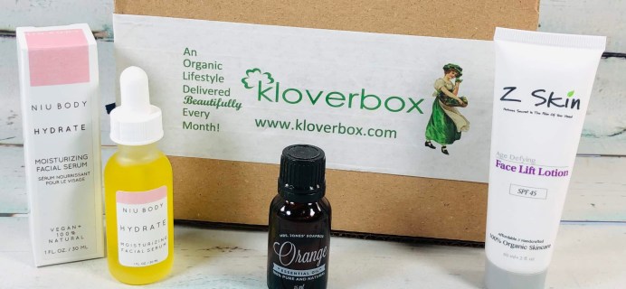 Kloverbox January 2019 Subscription Box Review & Coupon