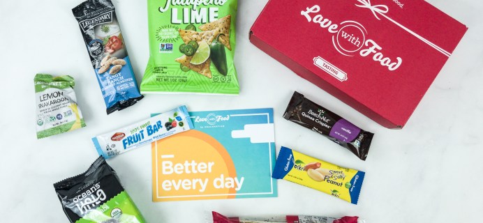 Love With Food January 2019 Tasting Box Review + Coupon!