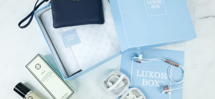 Luxor Box January 2019 Subscription Box Review