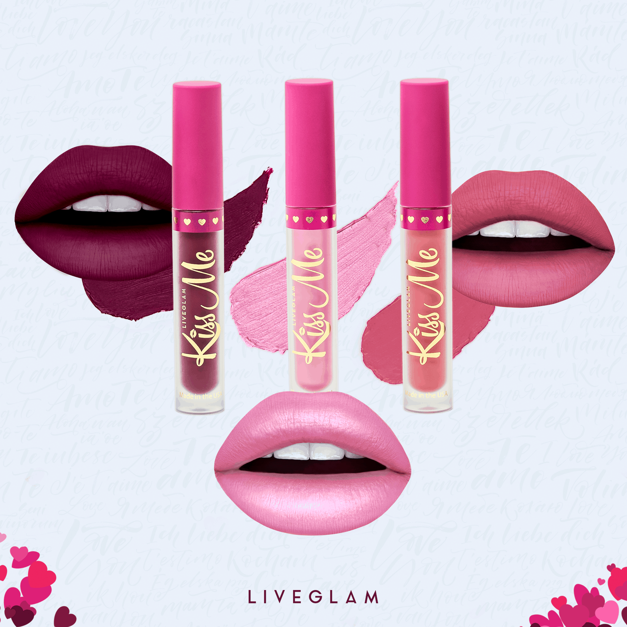 liveglam kiss me