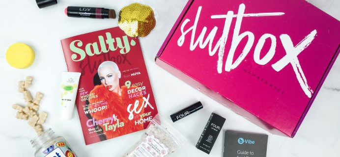 Slutbox by Amber Rose January 2019 Subscription Box Review & Coupon  {Adult & NSFW}