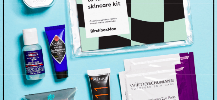 New Birchbox Man The Start to Finish Skincare Kit Available Now + Coupons!