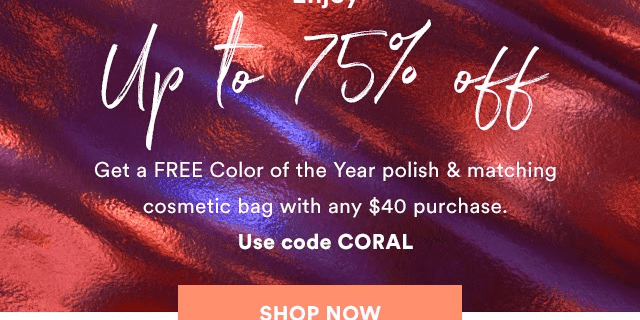 Julep Gift With Purchase Code: Get FREE Polish & Cosmetic Bag With Any $40 Purchase!