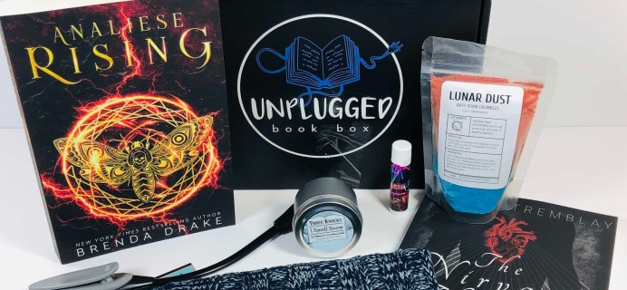 Unplugged Book Box January 2019 Subscription Box Review
