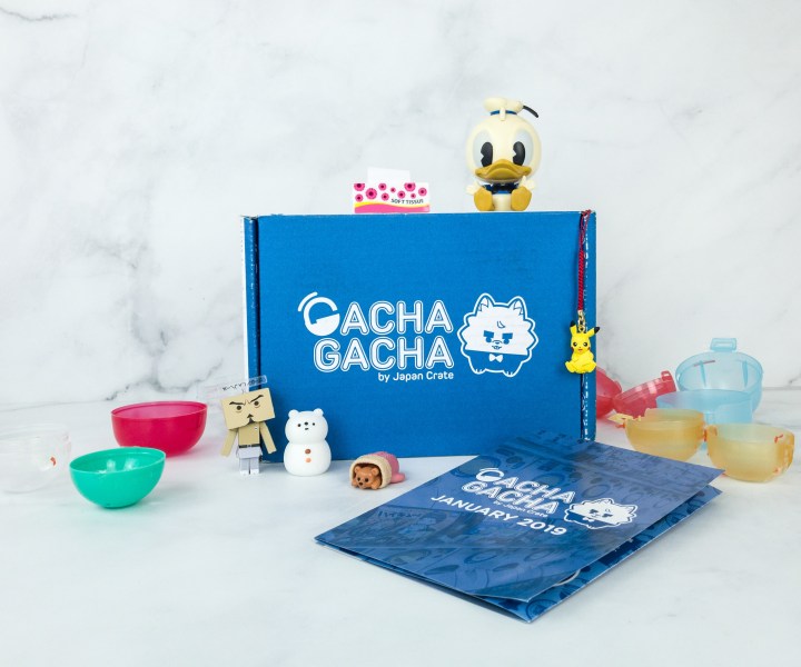 Gacha Gacha Crate January 2019 Subscription Box Review Coupon