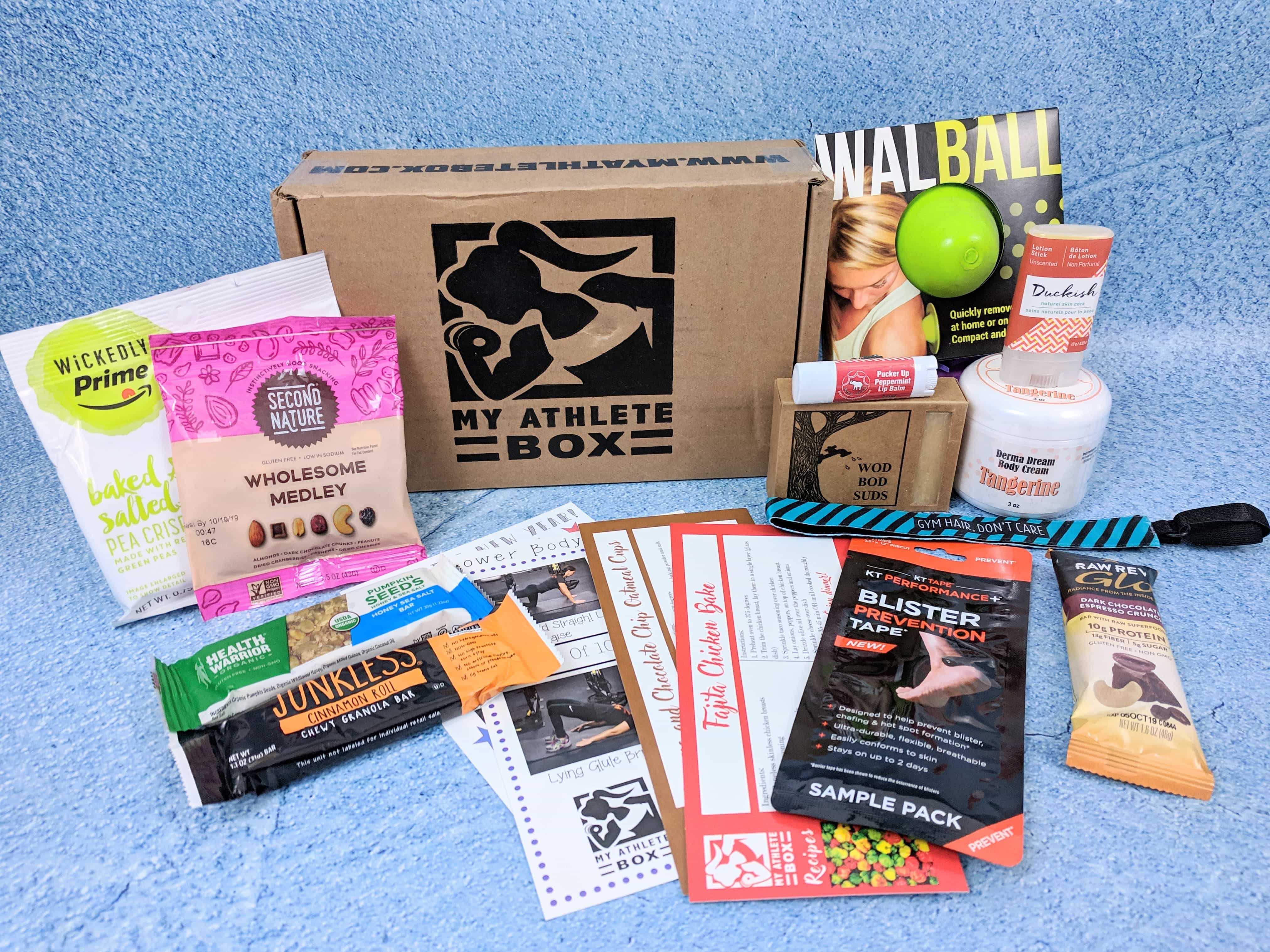 My Athlete Box Subscription Box Review + Coupon - December ...