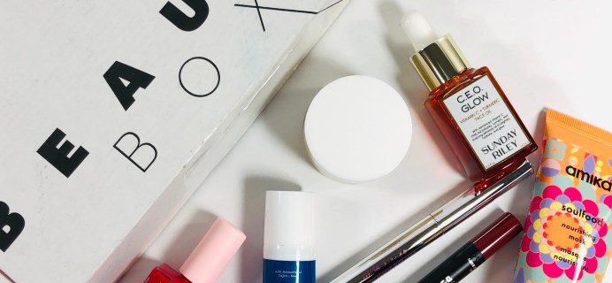 Allure Beauty Box January 2019 Subscription Box Review & Coupon