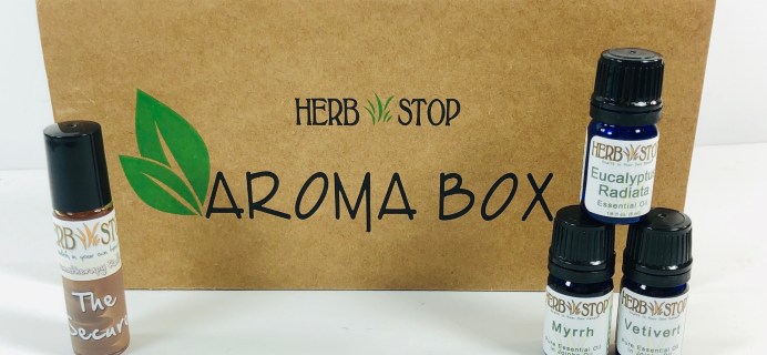 Herb Stop AromaBox Subscription Review & Coupon – January 2019