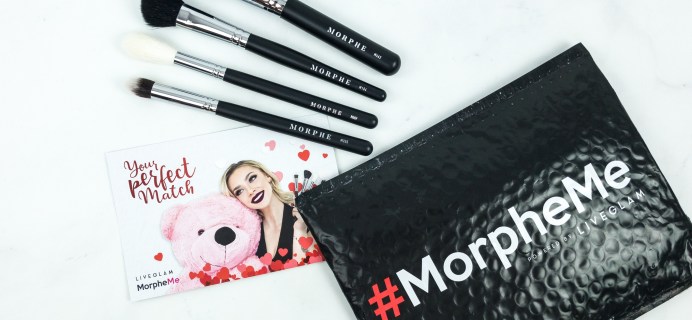 MorpheMe Brush Club February 2018 Subscription Box Review + Free Brush Coupon!