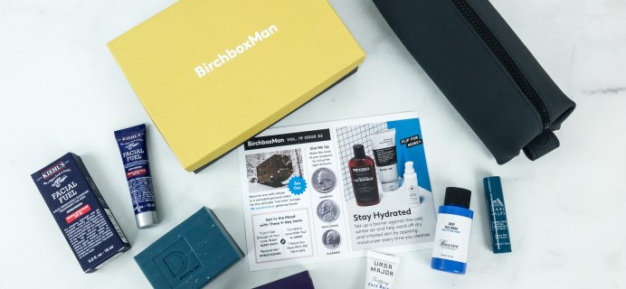Birchbox Man February 2019 Subscription Box Review & Coupon