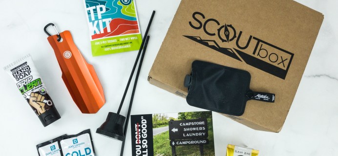 SCOUTbox January 2019 Subscription Box Review + Coupon