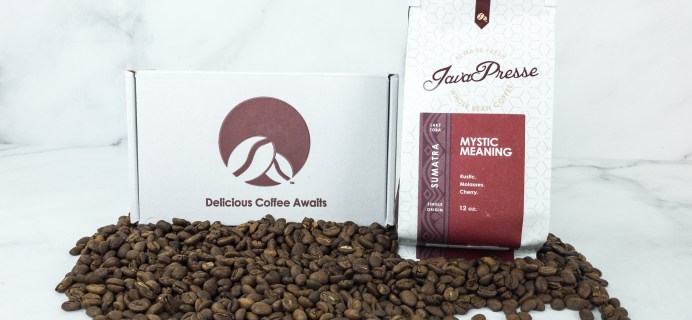 Java Presse Coffee Of The Month Club January 2019 Review + Coupon