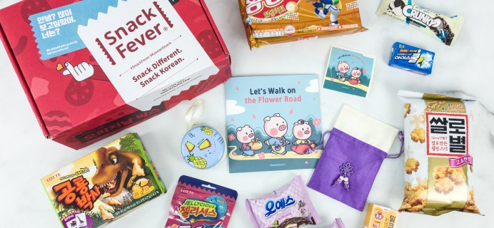 January 2019 Snack Fever Subscription Box Review + Coupon – Original Box