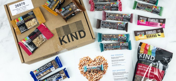 KIND Snack Club Subscription Box Review + $20 Off Coupon – Chocolate Lovers Snack Pack