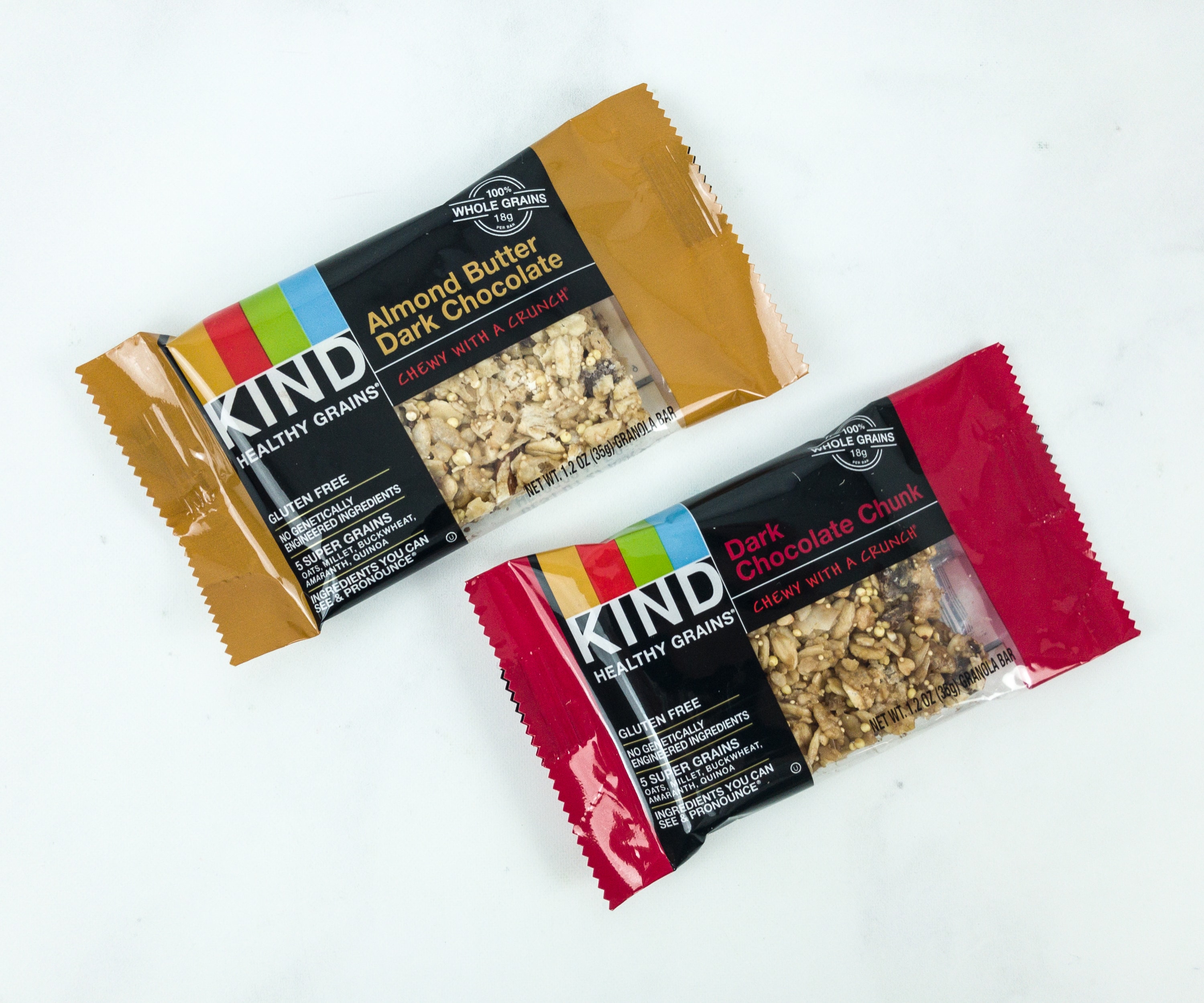  KIND HEALTHY GRAINS Dark Chocolate Chunk Bars, Gluten Free  Bars, 1.2 OZ Bars (40 Count) : Everything Else