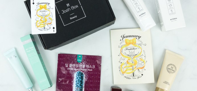 JoahBox January 2019 Subscription Box Review + Coupon