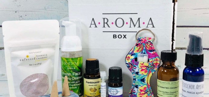 AromaBox by AromaGirls December 2018 Subscription Box Review + Coupon