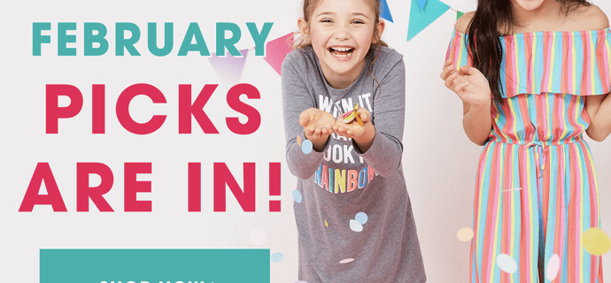 FabKids February 2019 Collection + Coupon!